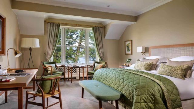 Classic Bedroom at Sheen Falls Lodge