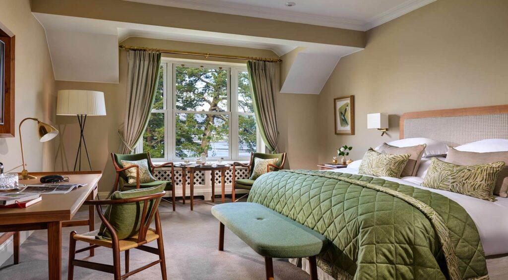 Classic Bedroom at Sheen Falls Lodge