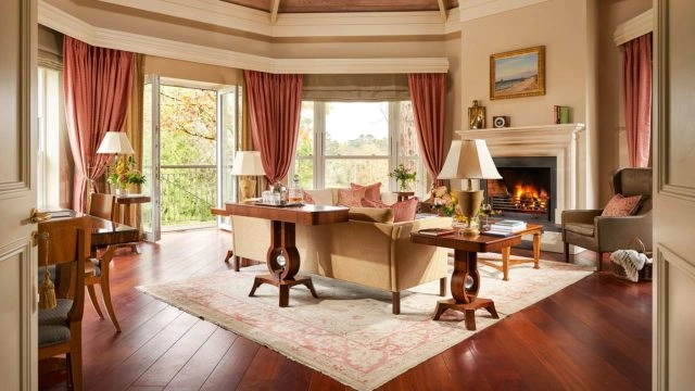 living room in Falls Master Suite