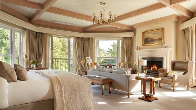 Bedroom in the Suite with living area