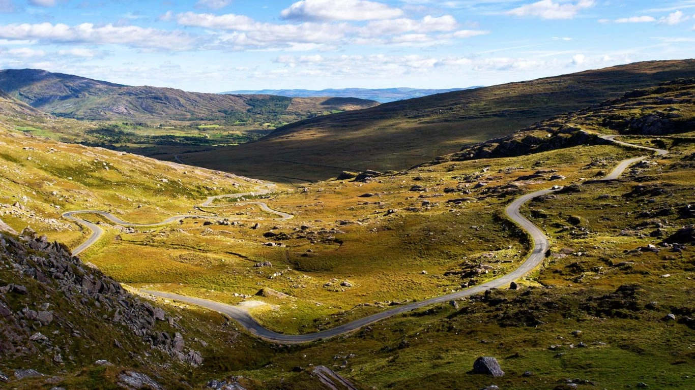The Healy Pass road on the Beara Peninsula