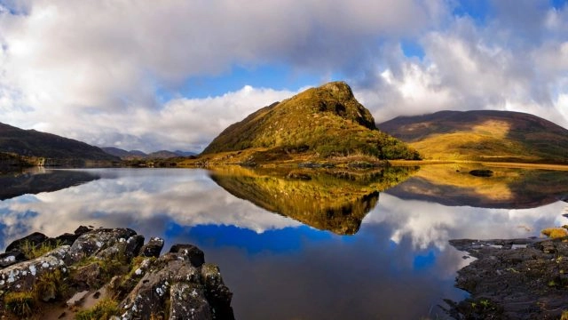 Mountains above the Lakes of Killarney, County Kerry
