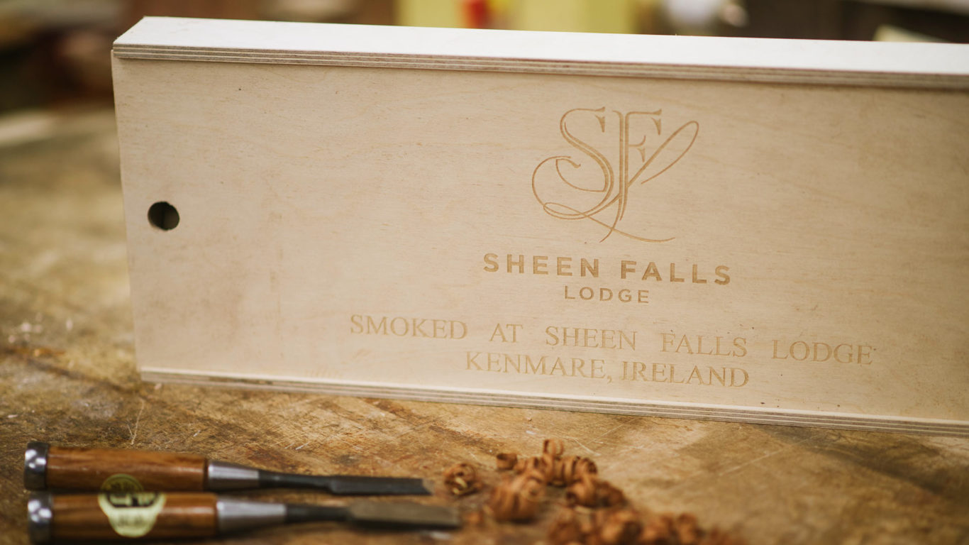 Sheen Falls Lodge Wooden Gift Box