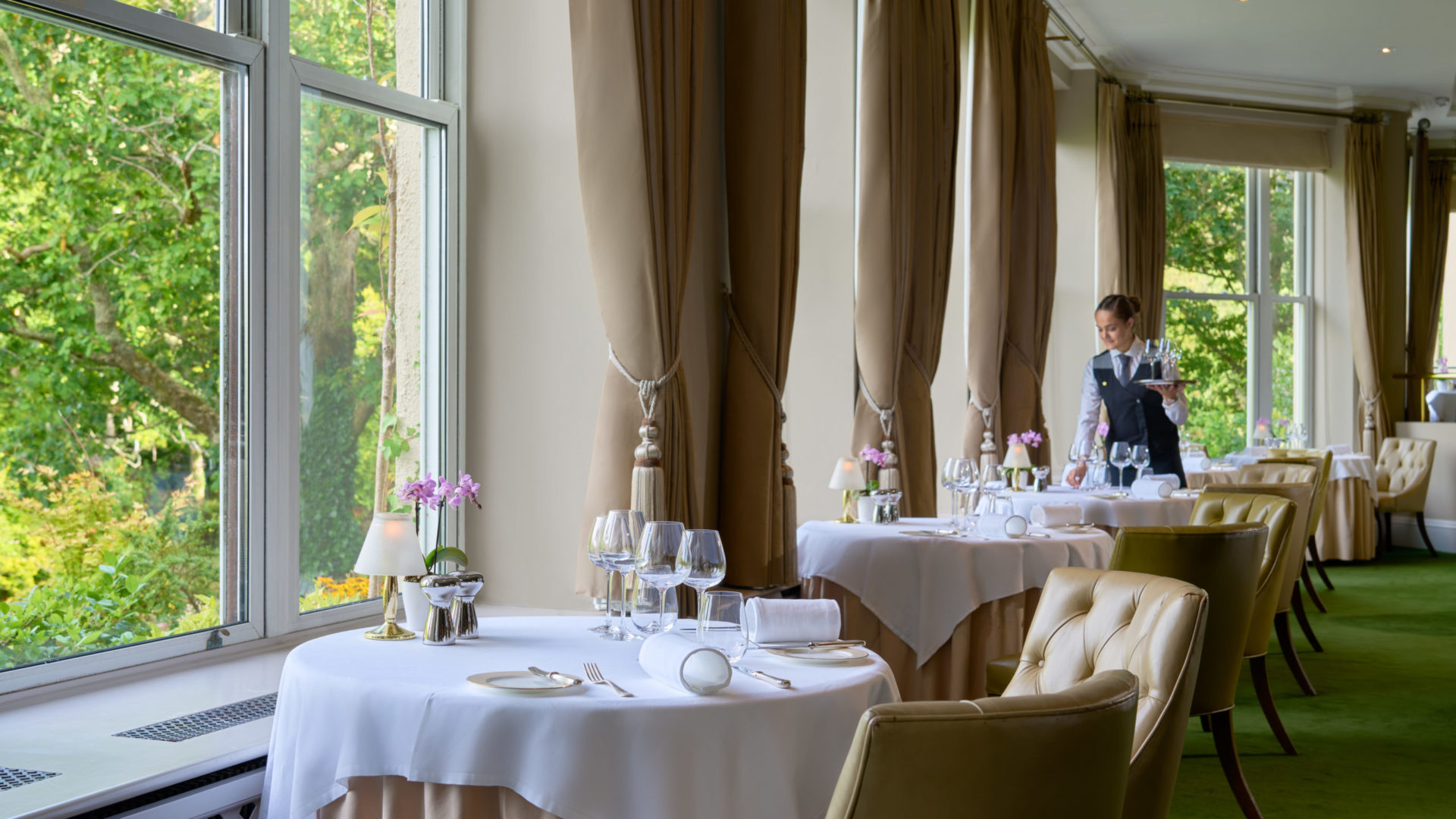 The Falls Restaurant Best Restaurants In Kenmare Sheen Falls Lodge