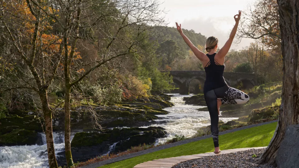 Sheen Falls Yoga by the Falls Crop